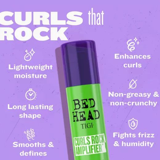 TIGI Bed Head Curls Rock Amplifier Durulanmayan Bukle Belirginleştirici Krem 100ml