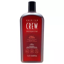 American Crew Erkeklere Özel  3'ü 1 Arada Şampuan + Saç Kremi + Duş Jeli 1000ml