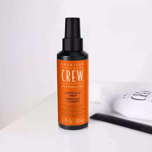 American Crew Matte Clay Spray Orta Tutucu Kil Bazlı Mat Görünüm ve Hacim Spreyi 150ml