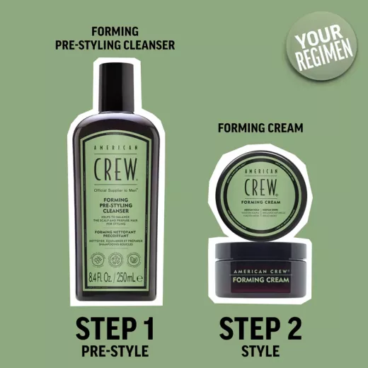 American Crew Forming Pre-Styling Cleanser Kıvırcık Saçlar İçin Elektriklenme Önleyici Bukle Belirginleştirici Şampuan 250ml