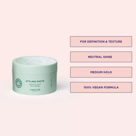Maria Nila Styling Paste Orta Tutucu Hacimlendirici Krem Wax 100ml