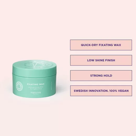 Maria Nila Fixating Wax Güçlü Tutucu Mat Wax 100ml