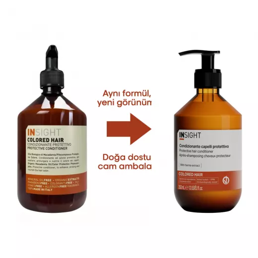 INSIGHT Colored Hair Boyalı ve Röfleli Saçlar İçin Parabensiz Renk Koruyucu Krem 350ml