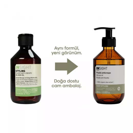 INSIGHT Styling Oil Non Oil Saç Şekillendirici Yağsız Serum 250ml