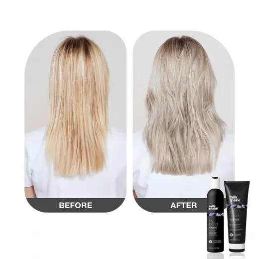 milkshake Icy Blond Açık Sarı Saçlar İçin Turunculuk Önleyici Siyah Pigmentli Küllü Krem 250ml