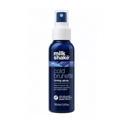 milkshake Cold Brunette Kumral Saçlar İçin Turunculuk Önleyici Mavi Pigment Tonlayıcı Saç Bakım Spreyi 100ml