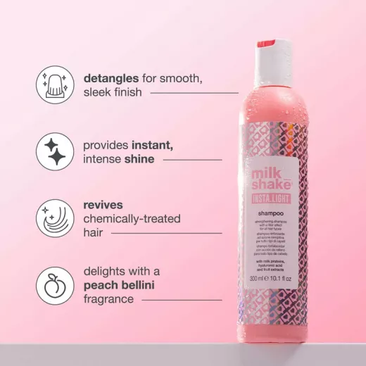 milkshake Insta Light Güçlendirici Parlaklık Şampuanı 300ml