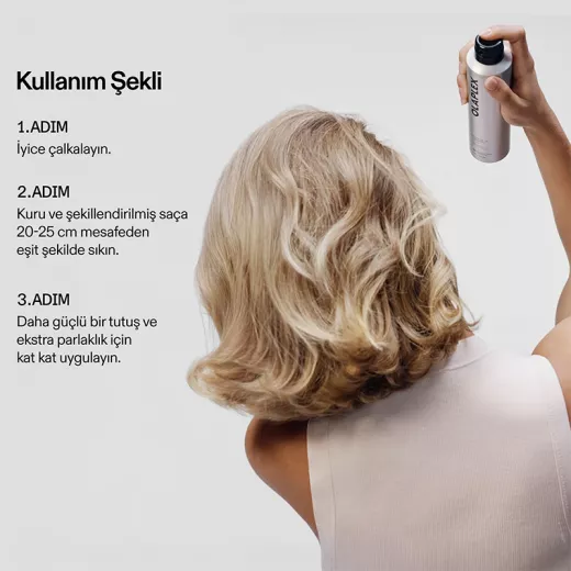Olaplex Shape Set Orta Tutucu Esnek Saç Şekillendirici ve Sabitleyici Sprey 180g