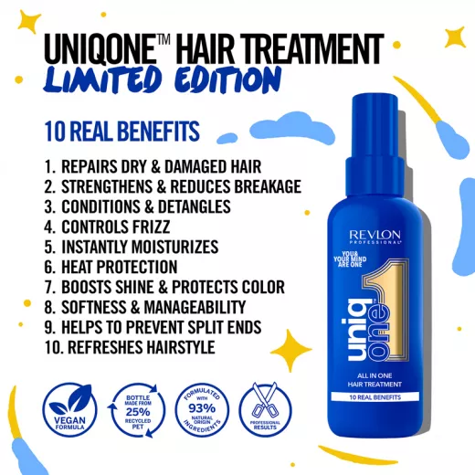 Uniq One Mental Wellness 10 Etkili Durulanmayan Sprey Maske 150ml