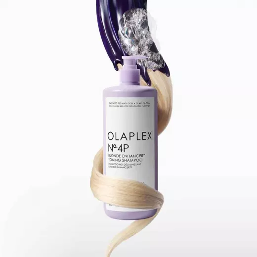 Olaplex No.4P Sarı Gri ve Beyaz Saçlar İçin Onarıcı Mor Tonlama Şampuanı 1000ml