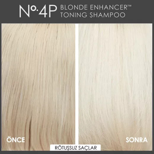 Olaplex No.4P Sarı Gri ve Beyaz Saçlar İçin Onarıcı Mor Tonlama Şampuanı 1000ml
