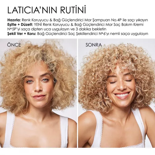 Olaplex No.5P Sarı Gri ve Beyaz Saçlar İçin Onarıcı Mor Tonlama Kremi 1000ml