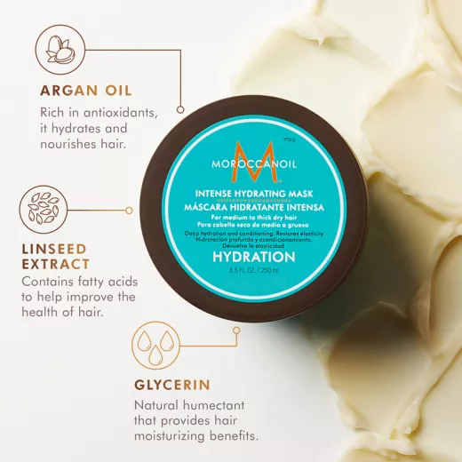 Moroccanoil Hydration Kalın Telli Kuru Saçlar İçin Yoğun Nemlendirici Maske 250ml