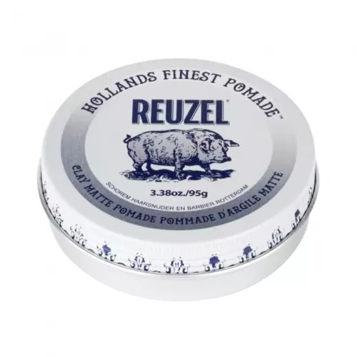 Reuzel Clay Matte Pomade Orta Tutucu Mat Kil Wax 95g