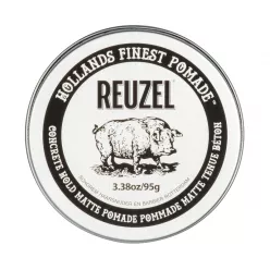 Reuzel Concrete Hold Matte Pomade Su Bazlı Güçlü Tutucu Dokulandırıcı Mat Wax 95g
