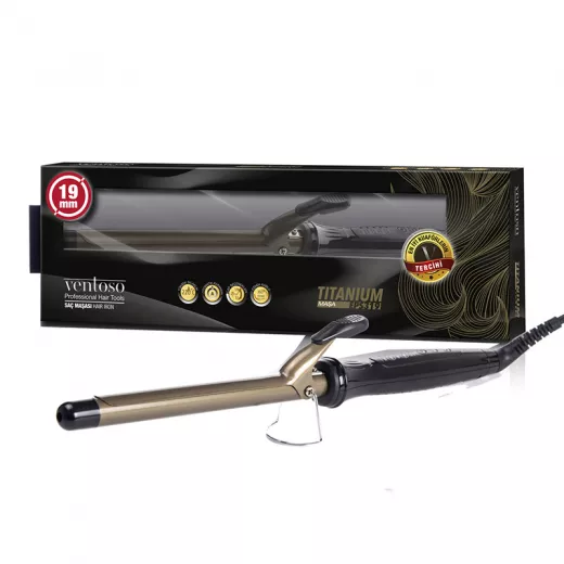 Ventoso Titanium EPS319 Saç Maşası 19mm