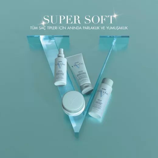 HUSH Veganic Super Soft Parlaklık ve Yumuşaklık Veren Şampuanı 300ml