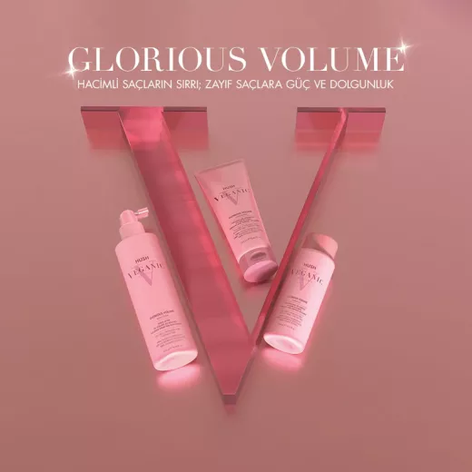 HUSH Veganic Glorious Volume İnce Telli Saçlar İçin Hacimlendirici Krem 250ml