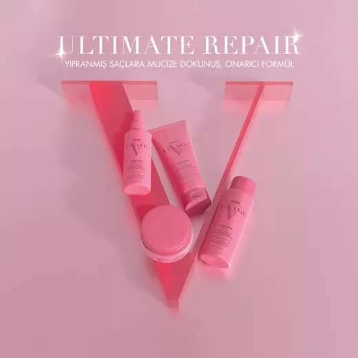HUSH Veganic Ultimate Repair Yıpranmış Saçlar İçin Onarıcı Sülfatsız Şampuan 300ml