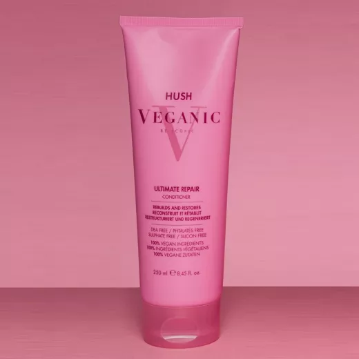 HUSH Veganic Ultimate Repair Yıpranmış Saçlar İçin Onarıcı Krem 250ml
