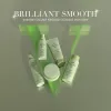 HUSH Veganic Brilliant Smooth Asi ve Kabarık Saçlar İçin Pürüzsüzleştirici Krem 1000ml