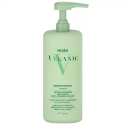 HUSH Veganic Brilliant Smooth Asi ve Kabarık Saçlar İçin Pürüzsüzleştirici Şampuan 1000ml