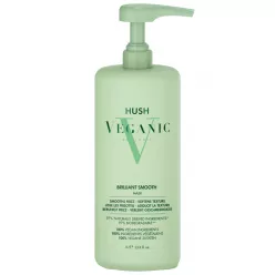 HUSH Veganic Brilliant Smooth Asi ve Kabarık Saçlar İçin Pürüzsüzleştirici Maske 1000ml