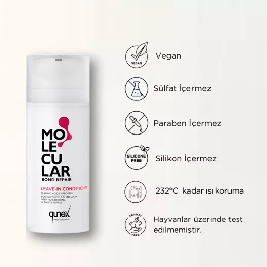 Molecular Bond Repair Aşırı Yıpranmış Yanmış Saçlar İçin Durulanmayan Onarıcı Krem 100ml