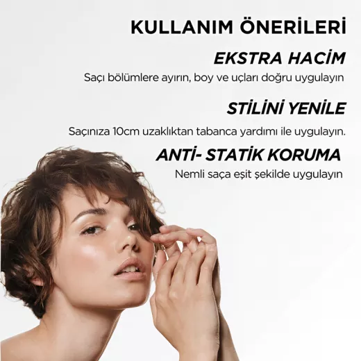Molecular Bond Repair Aşırı Yıpranmış Yanmış Saçlar İçin Durulanmayan Isı Koruyucu Fön Spreyi 150ml