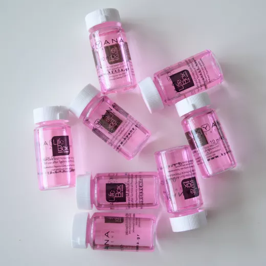 KYANA Life Box Yıpranmış Saçlar İçin Şok Bakım Kürü Saç Botoksu 8x10ml
