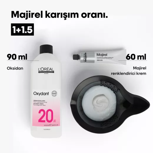 LOREAL Majirel Cool Cover Yoğun Beyaz Kapatıcı Saç Boyası 60ml