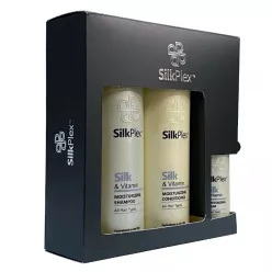 SilkPlex Kuru Saçlar İçin Onarıcı Nemlendirici Bakım Seti