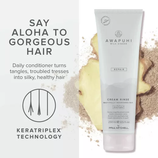 PAUL MITCHELL Awapuhi Wild Ginger Repair Onarıcı ve Besleyici Saç Kremi 250ml