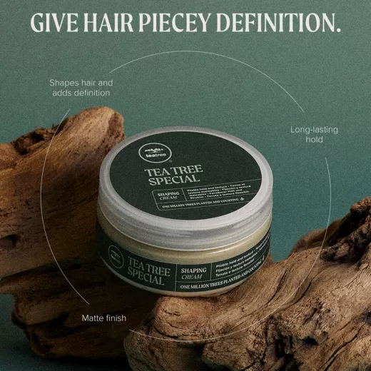 PAUL MITCHELL Tea Tree Shaping Cream Saç Şekillendirici Krem Wax 85gr