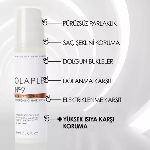 Olaplex No.9 Isıya ve Yıpranmaya Karşı Koruyucu Besleyici Serum 90ml