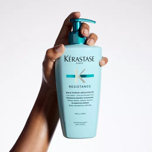 KERASTASE Resistance Bain Force Architecte Yıpranmış Saçlar İçin Güçlendirici Onarıcı Şampuan 500ml