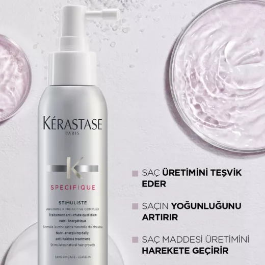 KERASTASE Specifique Stimuliste Zayıf Saçlar İçin Enerji Veren Dökülme Önleyici Bakım Spreyi 125ml