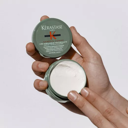 KERASTASE Genesis Homme Erkeklere Özel İnce Telli Zayıf Saçlar İçin Kalınlaştırıcı Mat Kil Wax 75ml