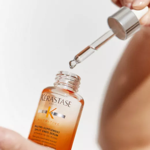 KERASTASE Nutritive Nutri-Supplement Split Ends Serum Kuru ve Kırık Uçlu Saçlar İçin Yoğun Besleyici Serum 50ml