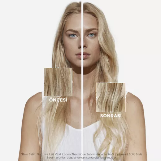 KERASTASE Nutritive Nutri-Supplement Split Ends Serum Kuru ve Kırık Uçlu Saçlar İçin Yoğun Besleyici Serum 50ml