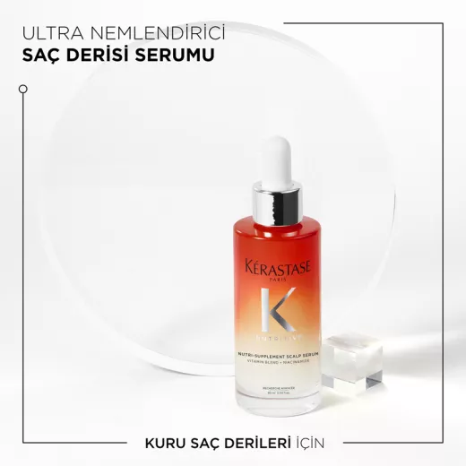 KERASTASE Nutritive Nutri-Supplement Scalp Serum Kuru Saç Derisi Nemlendirici ve Besleyici Serum 90ml