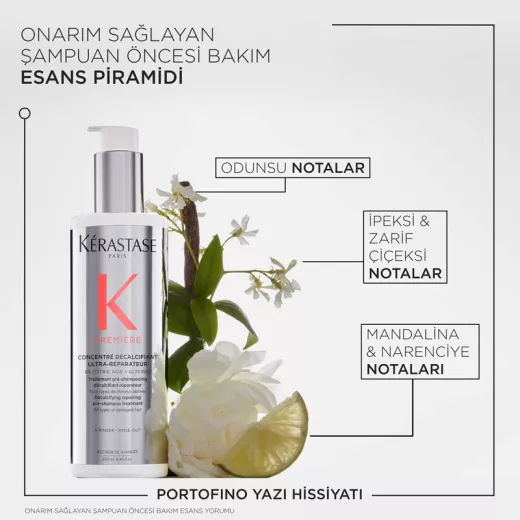 KERASTASE Premiere Concentre Decalcifiant Ultra-Reparateur Yıpranmış Saçlar İçin Şampuan Öncesi Onarıcı Serum 250ml