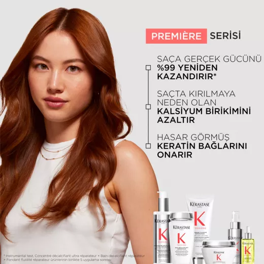 KERASTASE Premiere Yıpranmış Saçlar İçin Yoğun Parlaklık Veren Onarıcı Yağ 30ml