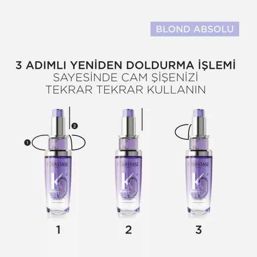 Kerastase Blond Absolu Huile Cicagloss Sarı Saçlar İçin Yoğun Güçlendirici Bakım Yağı 75ml