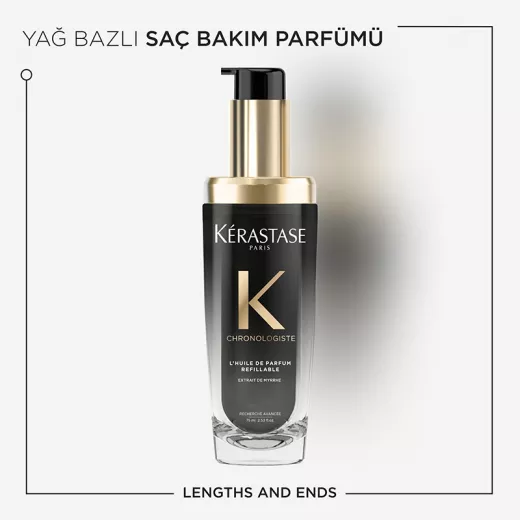 KERASTASE Chronologiste Parfümlü Besleyici Saç Bakım Yağı 75ml