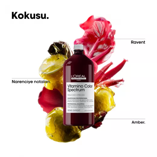 LOREAL Vitamino Color Spectrum Boyalı Saçlar İçin Bakım Şampuanı 1500ml