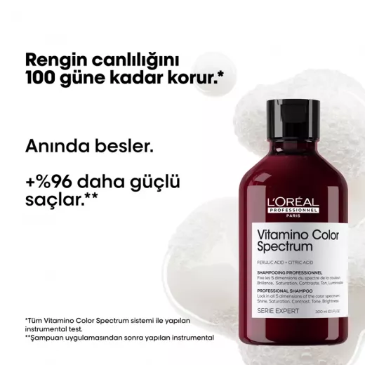 LOREAL Vitamino Color Spectrum Boyalı Saçlar İçin Bakım Şampuanı 300ml
