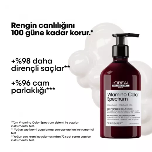LOREAL Vitamino Color Spectrum Boyalı Saçlar İçin Yoğun Bakım Kremi 500ml