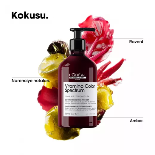 LOREAL Vitamino Color Spectrum Boyalı Saçlar İçin Yoğun Bakım Kremi 500ml
