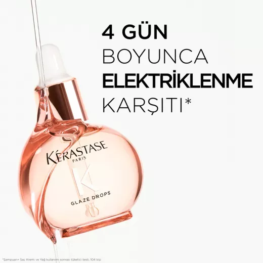 Kerastase Gloss Absolu Glaze Drops Elektriklenmeye Yatkın Uzun Saçlar İçin Parlaklık Yağı 45ml